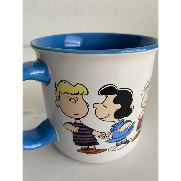 Snoopy Peanuts Gang Squad Classic Mug Cup Charlie Brown Lucy Linus Woodstock NEW - Picture 5 of 8